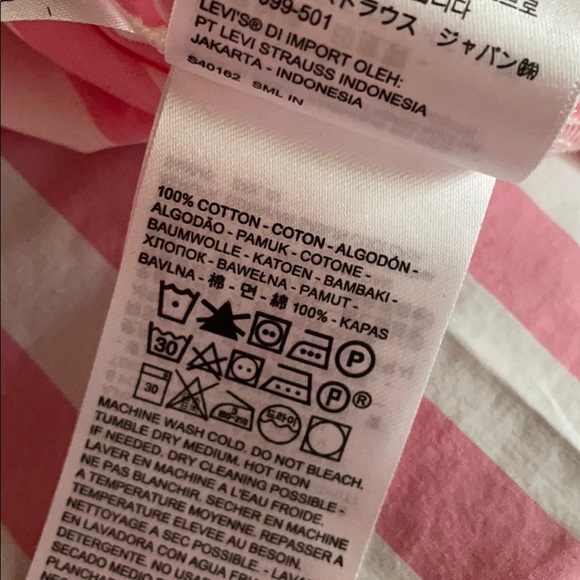 Levi’s SLEEVELESS DAVINA SHIRT - Picture 11 of 11